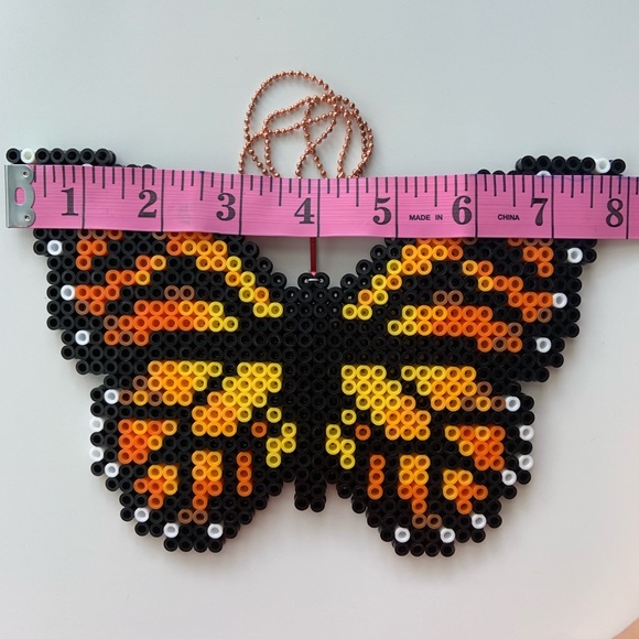 Monarch butterfly Perler bead - Picture 4 of 4